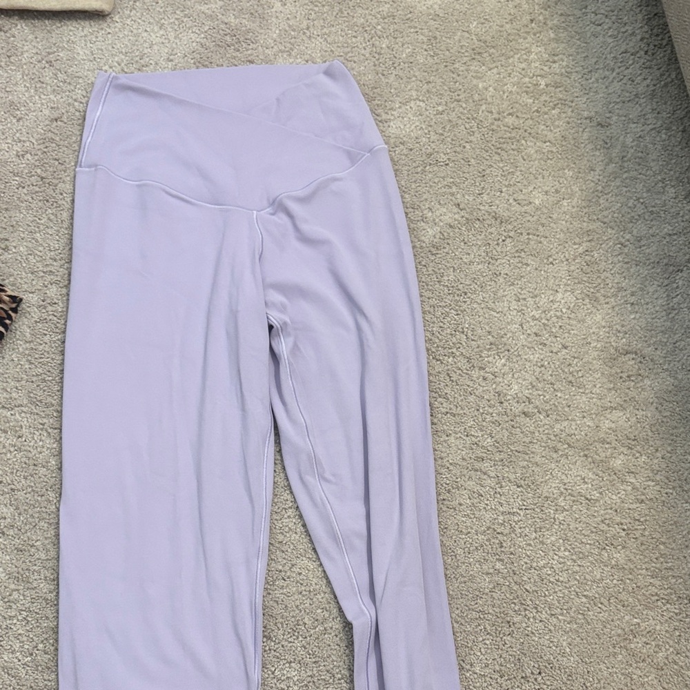 Aerie Lavender High-Waisted Leggings